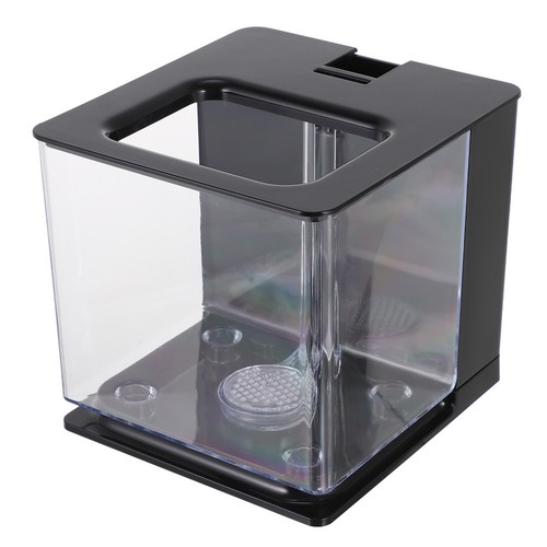Black acrylic aquarium small - black,