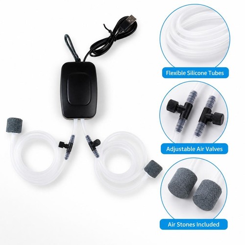 Silent usb aquarium oxygen - usb,