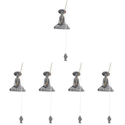 Grey sandstone fisherman - grey,