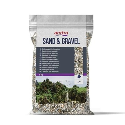 Natural aquarium gravel 4mm - aquarium, 3-4mm