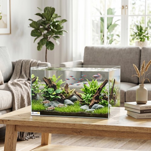43l fish tank glass aquarium - 43l,