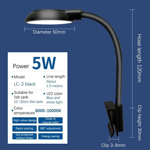 Led aquarium clip light - aquarium,