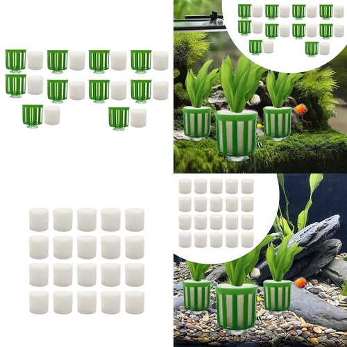 Aquatic plant holder set - set, with